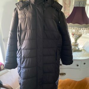 WATERPROOF, Warm Full Brown Length Jacket 24W/26W